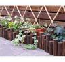 Wood Log Fence