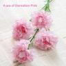 Carnation Flower - Pink (5 pcs)