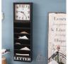 Clock Brownish Black Long Paris 1869