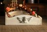 Rustic Angel Tray - Off White