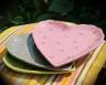 Shabby Chic Heart Plate