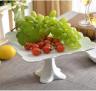 Square Butterfly Porcelain Cake Stand